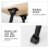 Conjunto de 4 Pés de Mesa de Camping Dobráveis e Resistentes com Parafusos para Mesa de Centro 5