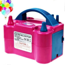 Birthday Balloon Pump, 600w Portable Electric Balloon Inflator, Automatic And Semiutomatic Blower compatible with Birthday, Party, Wedding