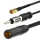 Cabo divisor de antena DIN ativo DAB+FM/AM para veículo 4