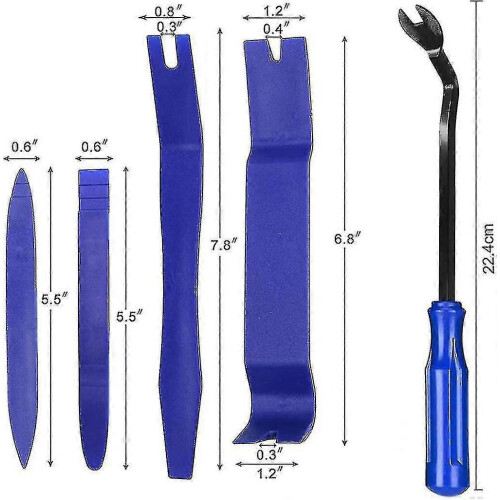 5 Pieces Disassembly Tool Plastic Lever Tool Car Trim Wedge 1