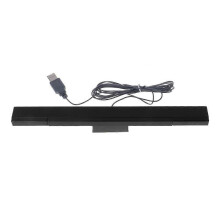 USB Wired Sensor Bar compatible with WII Replacement Infrared IR Ray Motion Sensor Signal Receiver compatible with Wii Syst