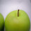 4 pommes vertes artificielles - Fruits 3