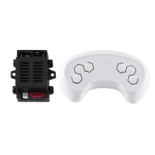 Control remoto y receptor HH670Y 2.4G para vehículos eléctricos infantiles, compatible con piezas para vehículos eléctricos infantiles.