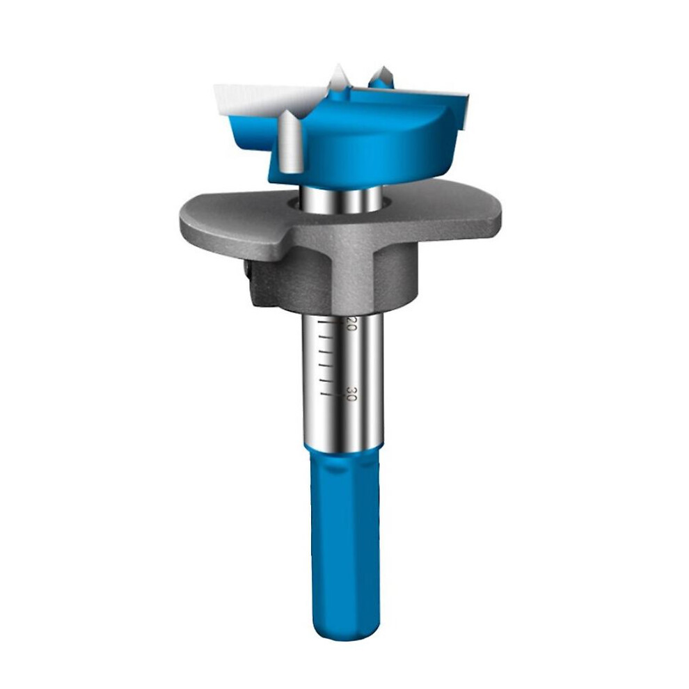 1 Pc Concealed Hinge Drill Bit 35Mm Hole Jig Compatible With Carpentry Cabinet Furniture Doors Drilling Tools Woodworking Accessories 3543760863531