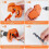 Multi-Functional Drill Bit Sharpener Tool with 12 Pcs Grinding Wheels 4