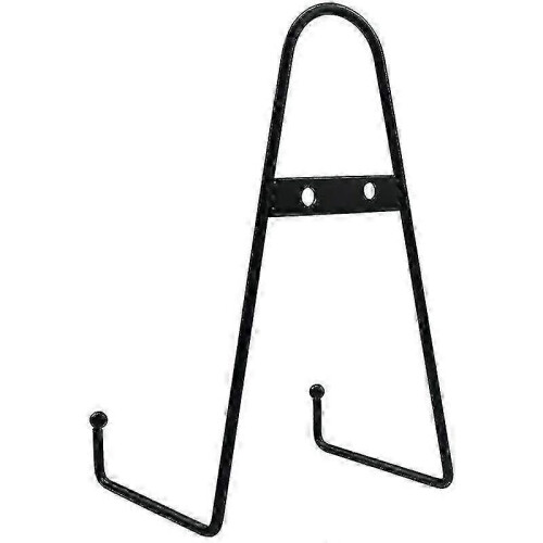 4 Pack Wall Mount Plate , Medium Wall Easel Holder Plate Hanger Vertical Plate Stand Holders Wine R 1