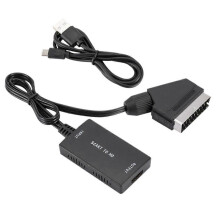 Convertitore da SCART a cavo adattatore HD 720P 1080P Video o convertitore adattatore compatibile con TV Monitor Pro