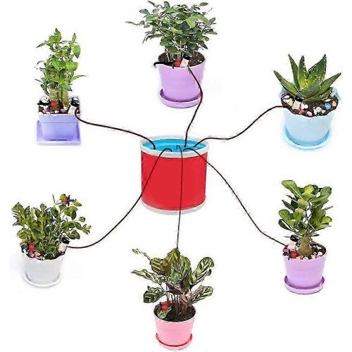 Flower Plant Automatic Watering System Garden Drip Irrigation Device 10pcs 2