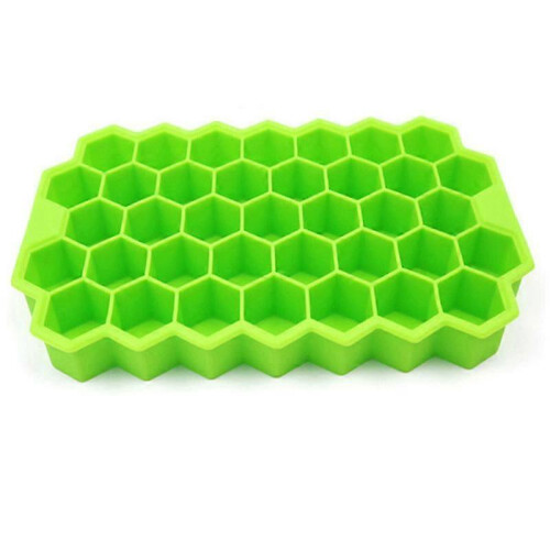 Ice -shape baking shape compatible with ice cubes - hexagon - ice cube compatible withm 1