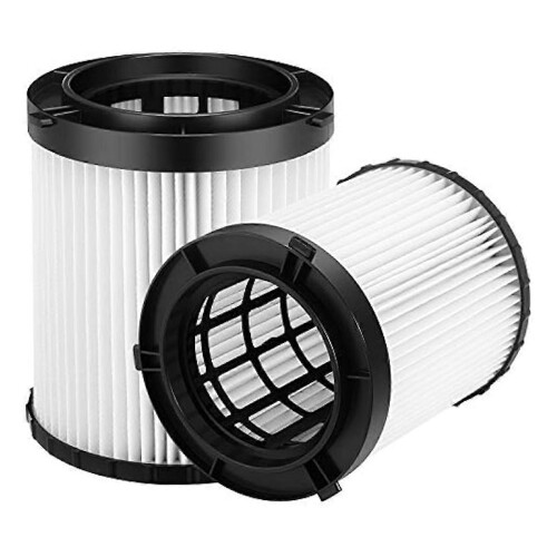 2er-Pack True HEPA-Ersatzfilter, kompatibel mit DEWALT DC500 (DC5001H)
