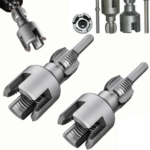 Integrated Internal & External Pipe Threading Tool, 1/2inch+3/4inch 2