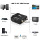 Μετατροπέας βίντεο HDMI σε RCA AV/CVBS, Mini HDMI2AV, συμβατός με PS3 VCR, DVD, PALMTSC PC 5
