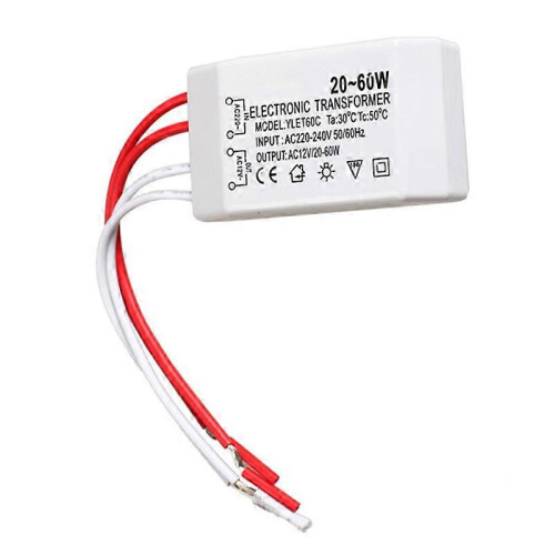 20-60W 12V Halogen Lamp Electronic Transcompatible withmer Spotlight Adapter Device