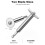 Inside Pipe Cutter, 1/4 Inch Hex PVC Plumbing Inside Cutter Internal Plastic Pipe Cutter Set (32mm 4