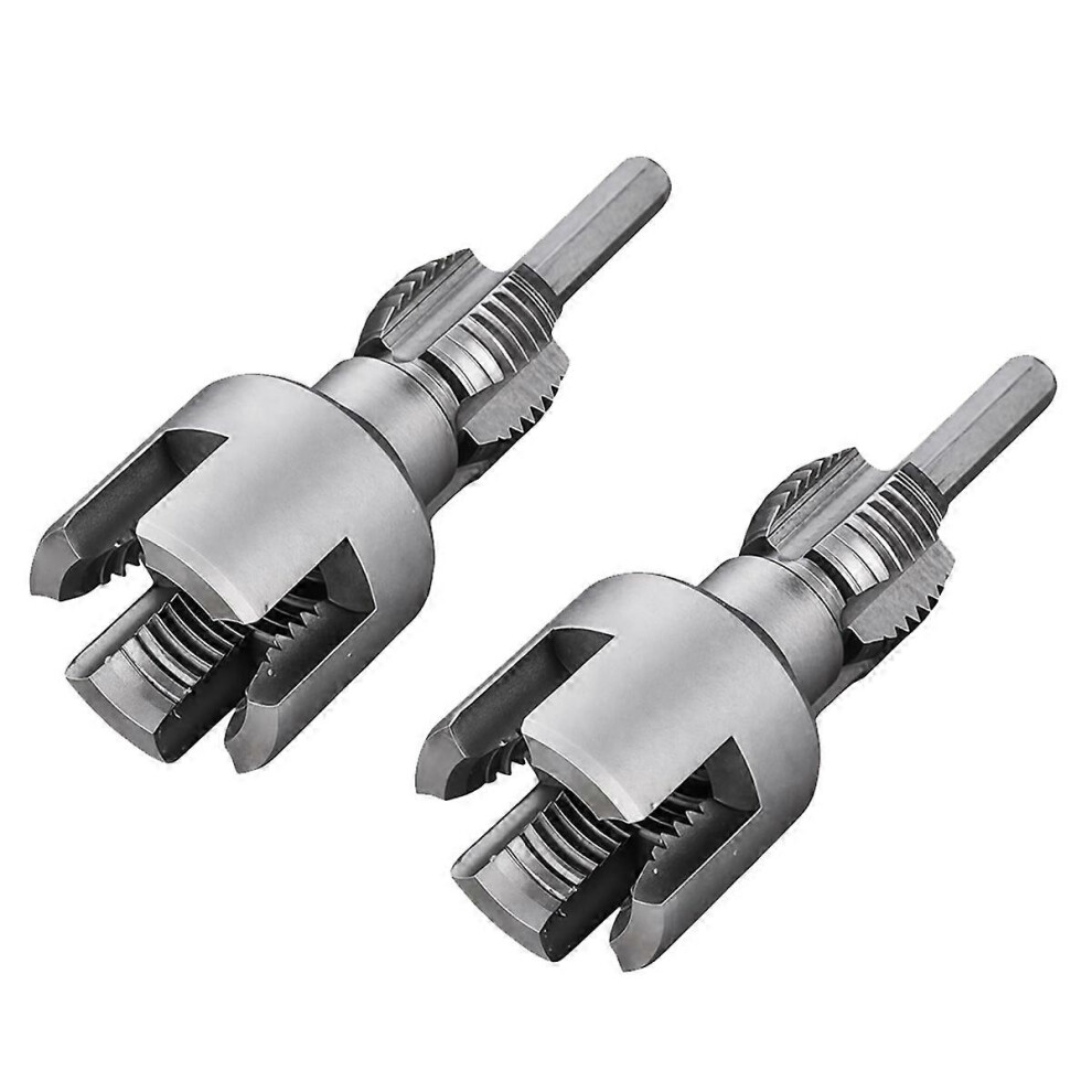 Integrated Internal & External Pipe Threading Tool, 1/2Inch+3/4Inch 3899258912534