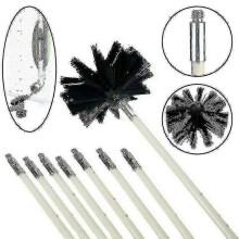2023 New Chimney Cleaner Kit, Including Rod And Brush