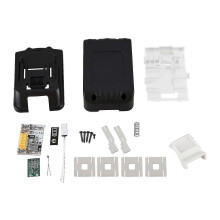 Ersatzakku-Gehäuse-Set mit Leiterplatte und LED-Anzeige für Makita 18V BL1850 und BL1830 (kompatibel mit Makita 18V BL1850 und BL1830)