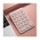 Wireless Number Pad Bluetooth Numeric Keypad Round Keycaps Numpad 22 Keys Rechargeable Number Keybo 2