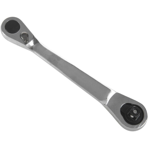 2X Mini Double Head Fast Ratchet Wrench Fast Socket Screwdriver Tool 1