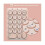 Wireless Number Pad Bluetooth Numeric Keypad Round Keycaps Numpad 22 Keys Rechargeable Number Keybo 5