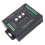 LED Decoder, DMX512 RGBW Controller, 15 Built in Lighting Effects, compatible with Stage Lighting Module, RGBW 4