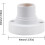 14 Lamp Holder,e14 Edison Screw Light Bulb Holder, Plastic Ceiling Lamp Socket Crday Gift -ych 3