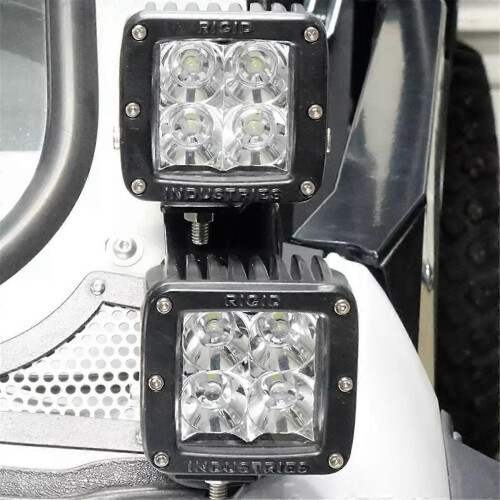 UTV Windshield Side Pillar Roll Mounting Bracket Led Work Light Fog Lamp Holder compatible with RZR XP 1000 900 1