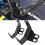 UTV Windshield Side Pillar Roll Mounting Bracket Led Work Light Fog Lamp Holder compatible with RZR XP 1000 900 4