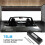2Pcs Universal Garage Door Opener Switch 41A4166 Lighted Wall Mounted Push Button Black Finish with 5