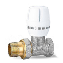 3/4 suora termostaattinen patteriventtiili DN20 uusi