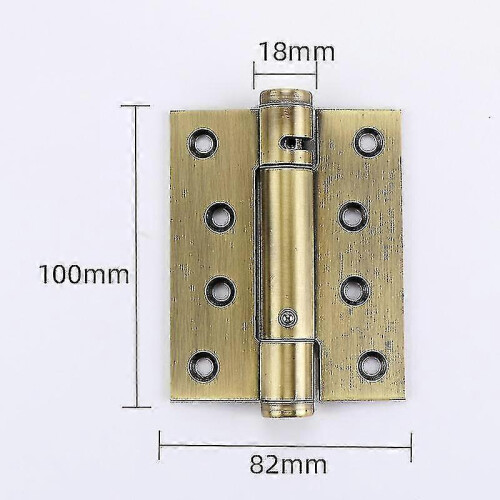New Spring Hinge Invisible Door Self-closing Buffer Damping Hinge Automatic Door Closer Hidden Door