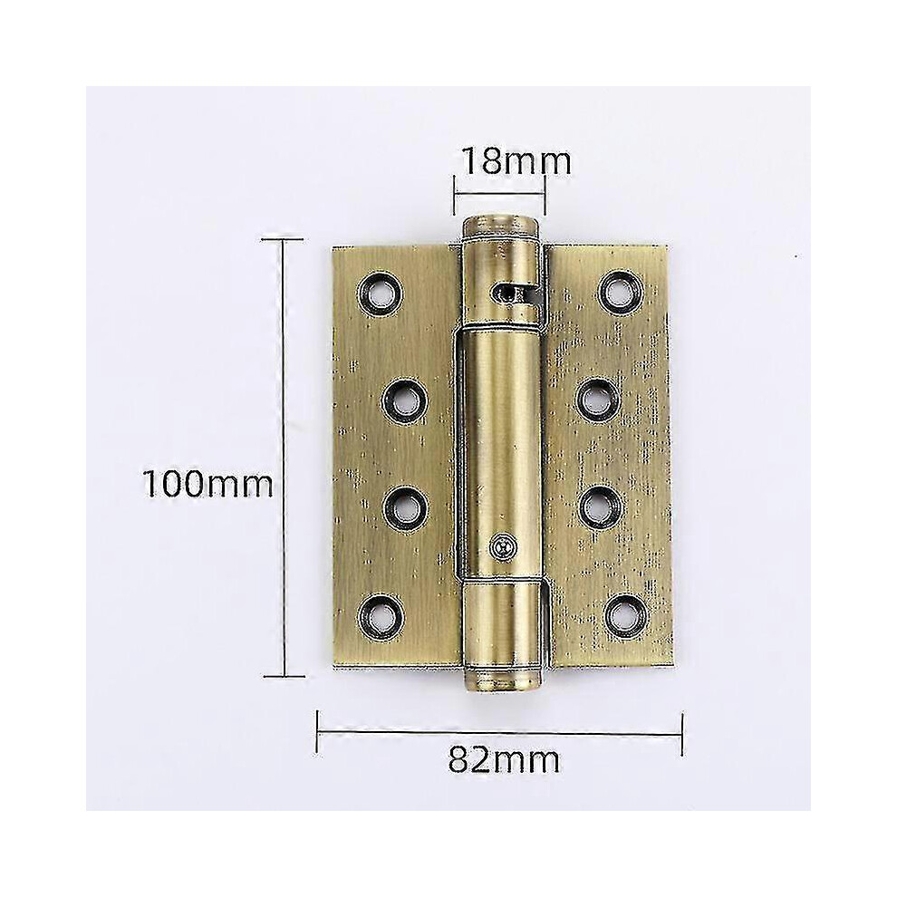 New Spring Hinge Invisible Door Self-Closing Buffer Damping Hinge Automatic Door Closer Hidden Door 3017622477728