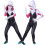 4-10 ετών Παιδικά Κορίτσια Spider Gwen με Μάσκα Cosplay Ολόσωμη Κοστούμια 4