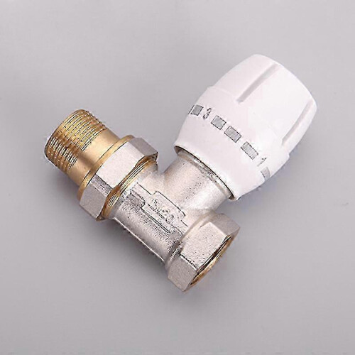 Válvula termostática recta de radiador de 3/4" DN20 nueva 2