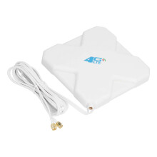 Antenna 4G LTE a doppia testa SMA per interni ed esterni, impermeabile, ad alto guadagno con ventosa.