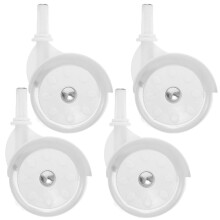 4pcs Universal Replacement Wheels compatible with Baby Walkers Casters compatible with Baby Trend Strollers And Walkers