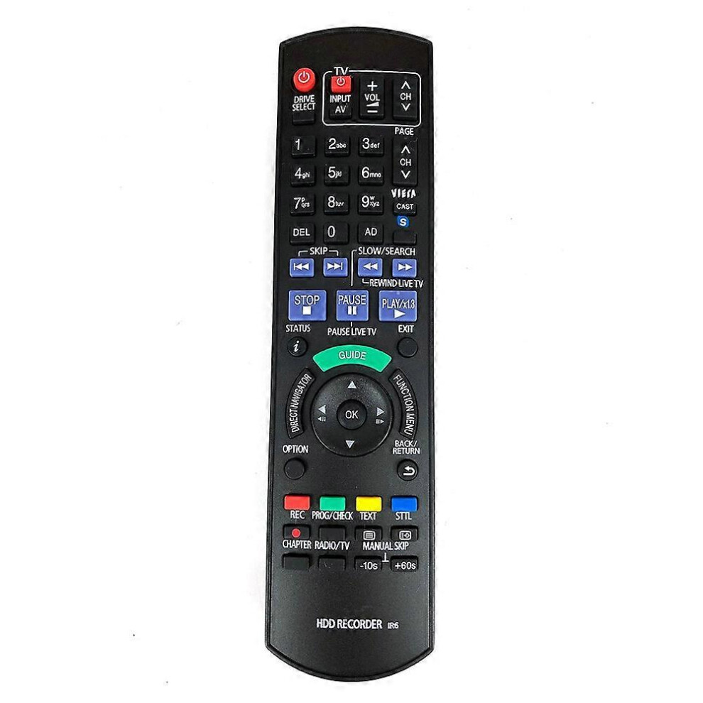 Remote Control Compatible With Panasonic Hdd Dvd Recorder 3048182438409