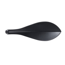 Navy European Leaf Cabinet Handle, Durable Alloy Drawer Pull for Furniture and Kitchen 88x31mm