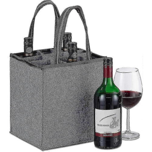 Bottle Bag - Reliable Bottle Carrier compatible with 6 Bottles