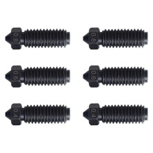 Compatibel met Anycubic Kobra 3 gehard stalen nozzle.