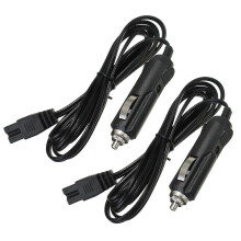2 m 12 V Auto-Kühlbox-Kühlschrank-Zigarettenanzünder-2-Pin-Ladekabel