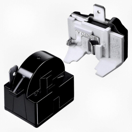 Fridge Starter Relay and Overload Protector Replacement Part 6750C-0005P compatible with Cooling Systems