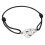 Pulseiras trançadas ajustáveis com algemas, compatíveis com casais, para homens e mulheres. 1