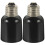 2pcs Bulb Adapter E27 To E40 Light Converter Screw Light Converter Accessory -gt 1