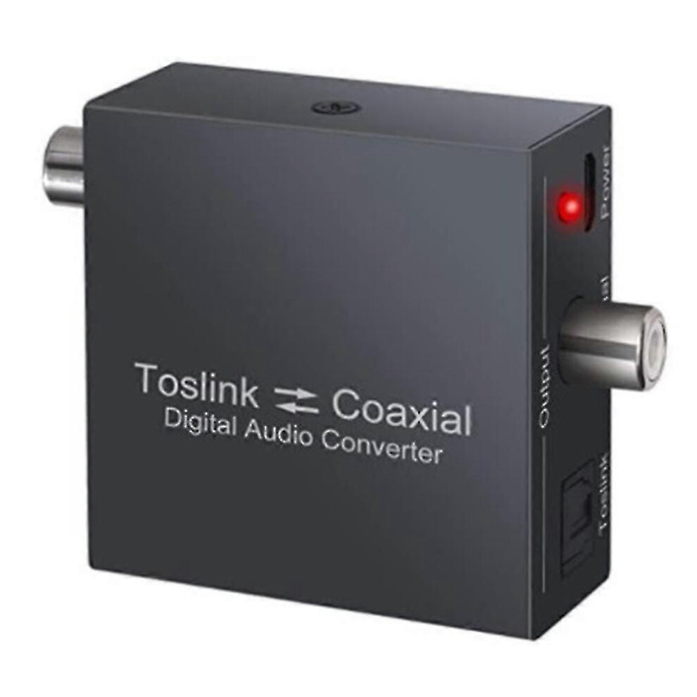 Bi-Directional Coaxial Converter,Optical Spdif Toslink To Coaxial Toslink And Coaxial To Optical Spdif Toslink Converter 3752765938216
