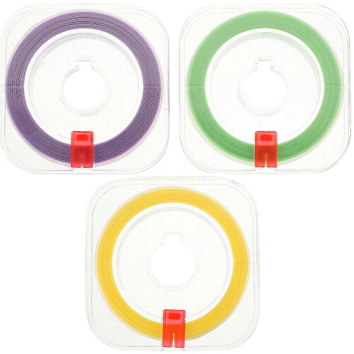 Kit de polimento dental com 3 rolos de lixa, compatível com abrasivos para dentes.