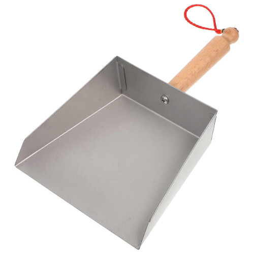 1pc Stainless Steel Mini Desktop Dustpan Kitchen Mini Dust Pan compatible with Home (Silver) 1