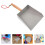 1pc Stainless Steel Mini Desktop Dustpan Kitchen Mini Dust Pan compatible with Home (Silver) 3