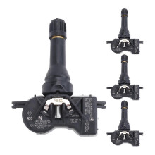Conjunto de 4 sensores de pressão de pneus TPMS 407004CB0B compatíveis com J10 J11 NV200 Leaf Juke Note e Granta