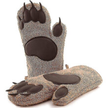 Esigner Bear Baking Gloves, The Eye-catcher In Every Kitchen, Pot Gloves, Oven Gloves, Kitchen Gloves, Gift